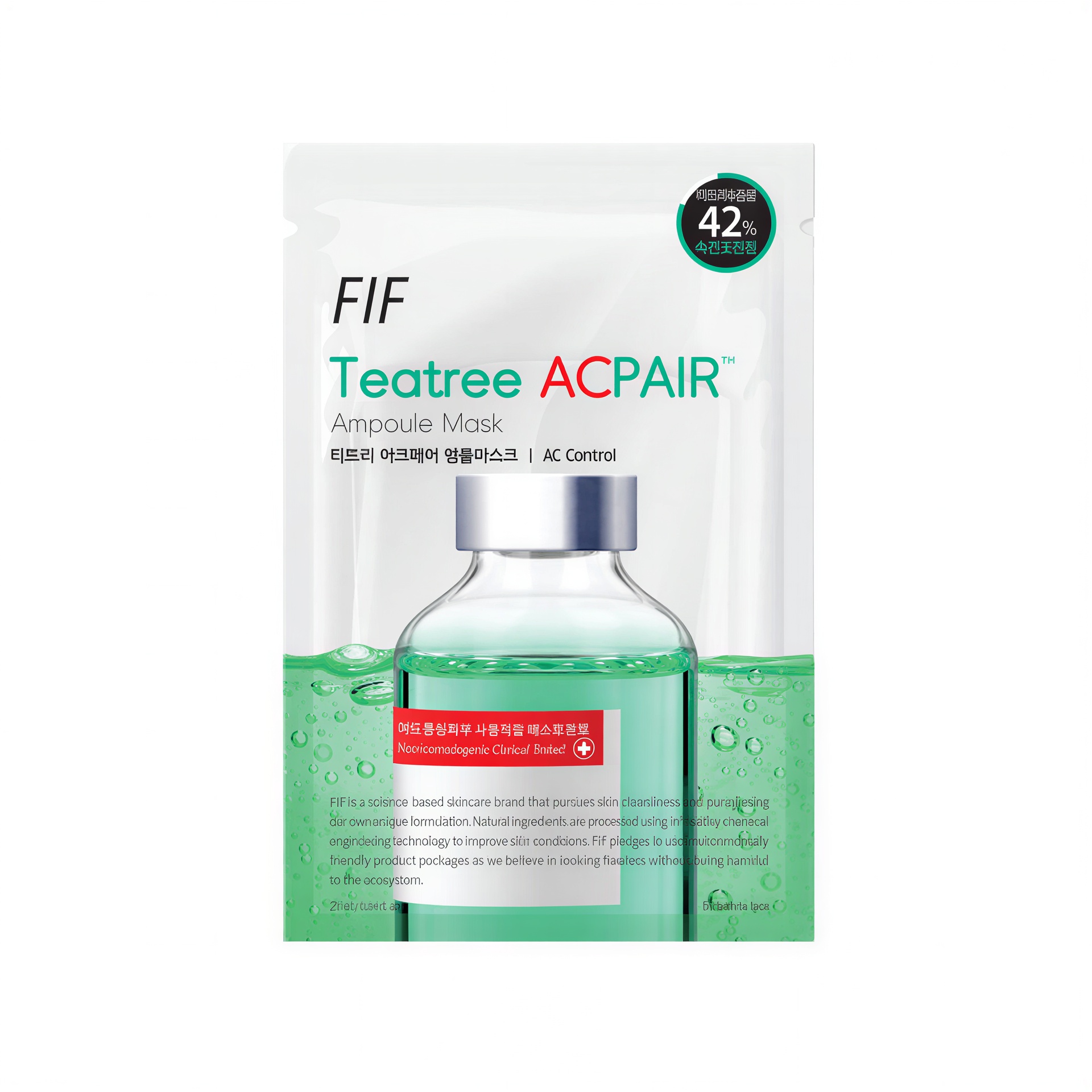 Face In Face Tea Tree Acpair Ampoule Mask