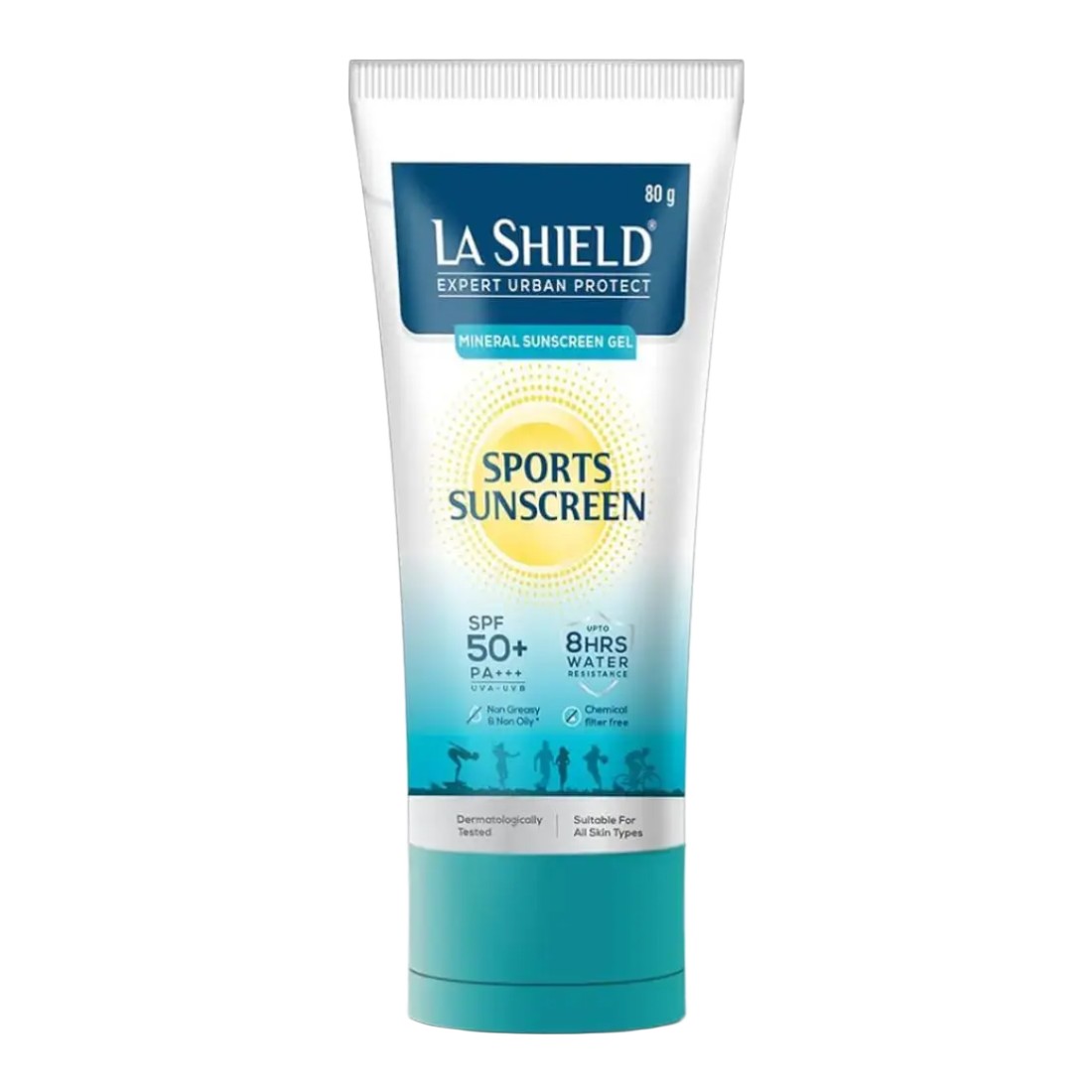 La Shield Mineral Sports Sunscreen Gel SPF 50 +