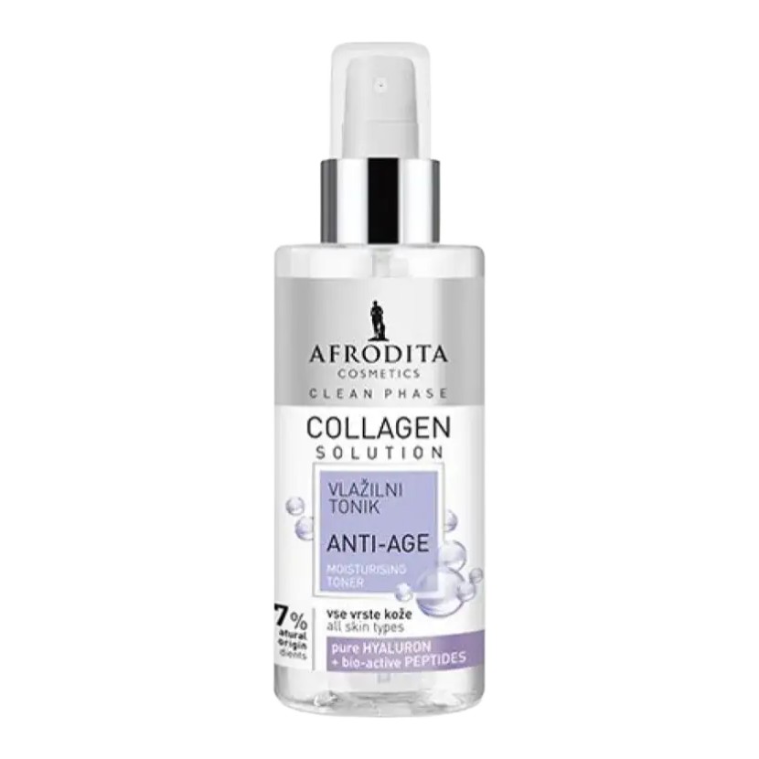 Afrodita Clean Phase Collagen Solution Anti-Age Moisturising Toner