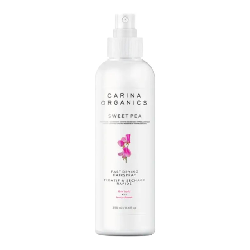 Carina Organics Sweet Pea Fast Drying Hairspray