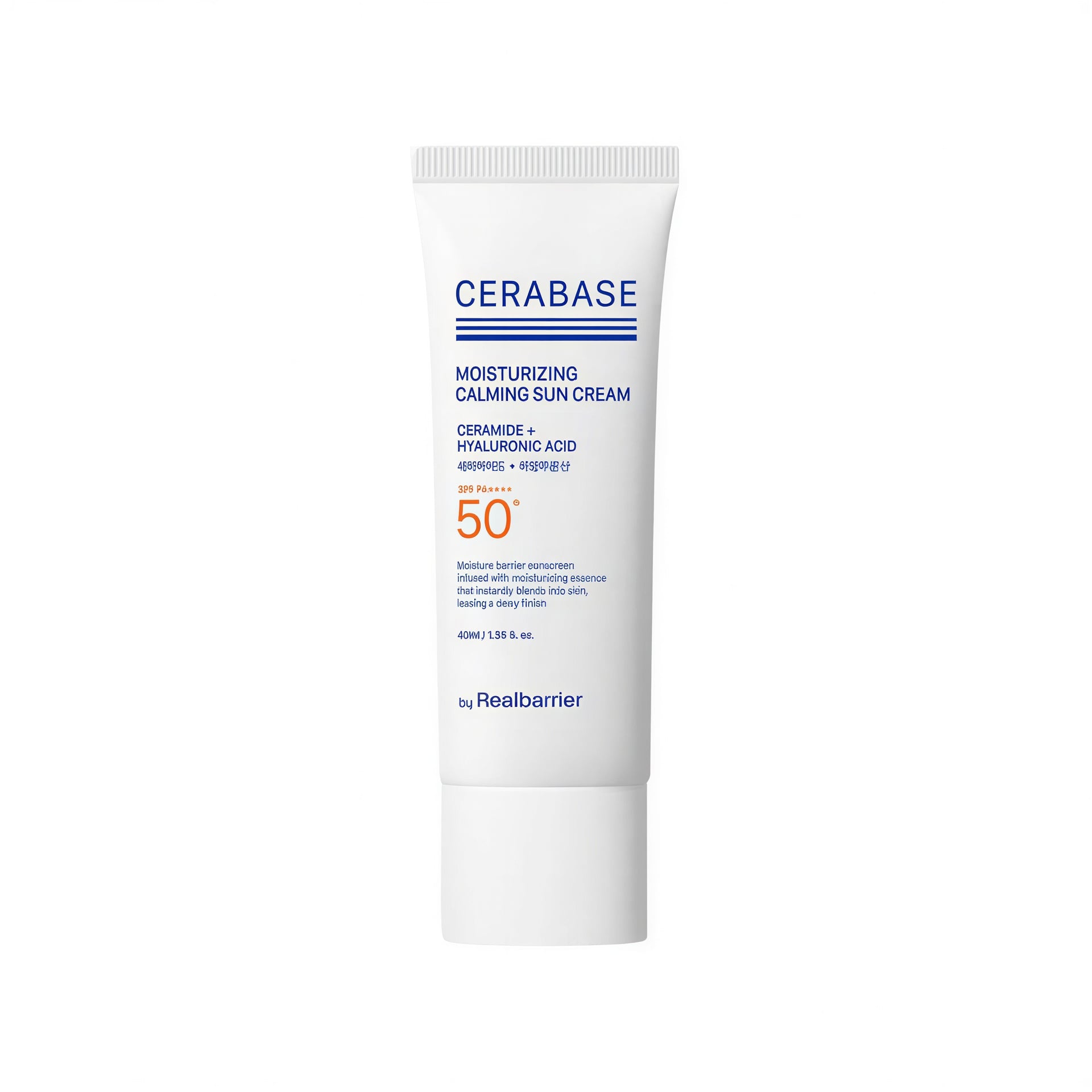 By Real Barrier CeraBase Moisturizing Calming Sunscreen [SPF50+/PA++++]