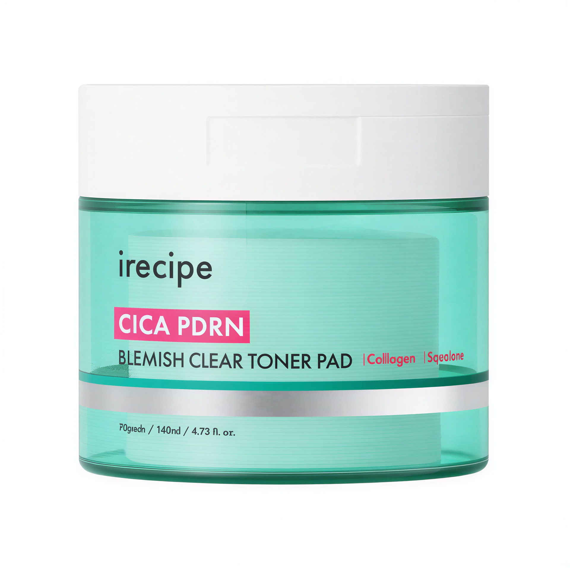 IRECIPE Cica PDRN Mark Clear Toner Pads