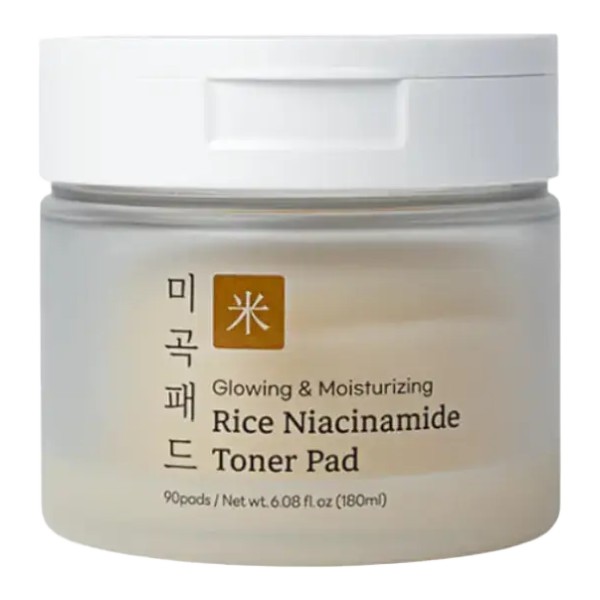 GLAMFOX Rice Niacinamide Toner Pad