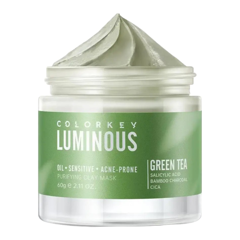 Colorkey Luminous Green Tea Purifying Clay Mask