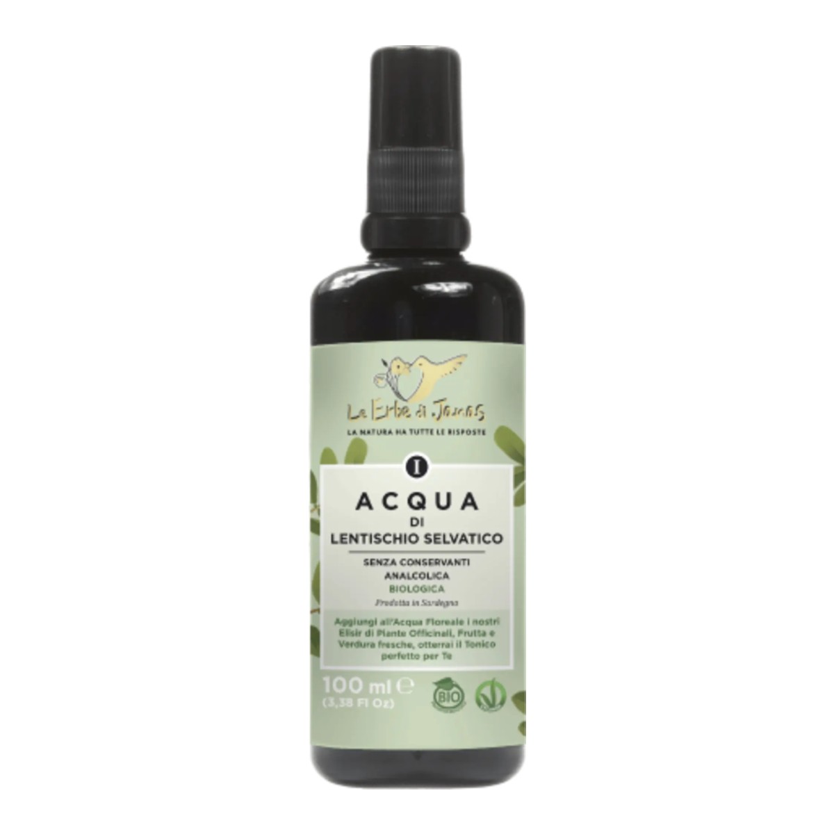 Le Erbe di Janas Wild Mastic Water Organic