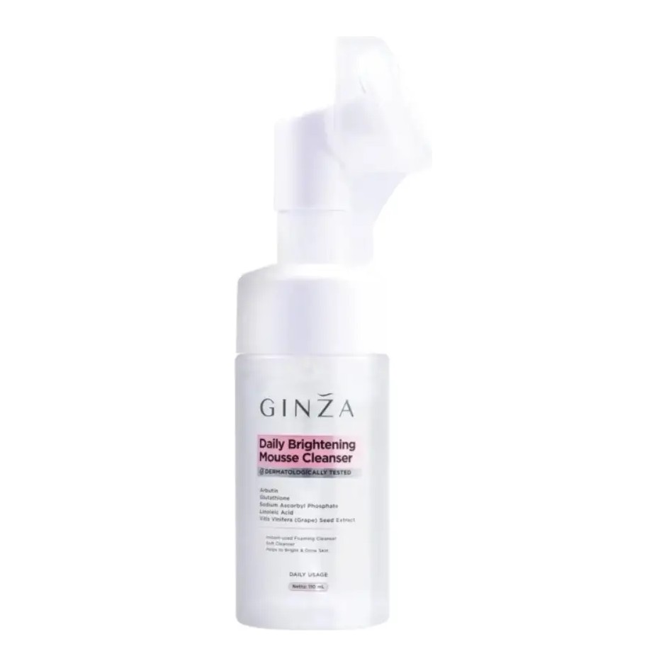 Ginza Daily Brightening Mousse Cleanser