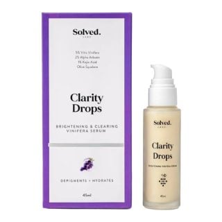 Solved Labs Clarity Drops Brightening & Clearing Vinifera Serum