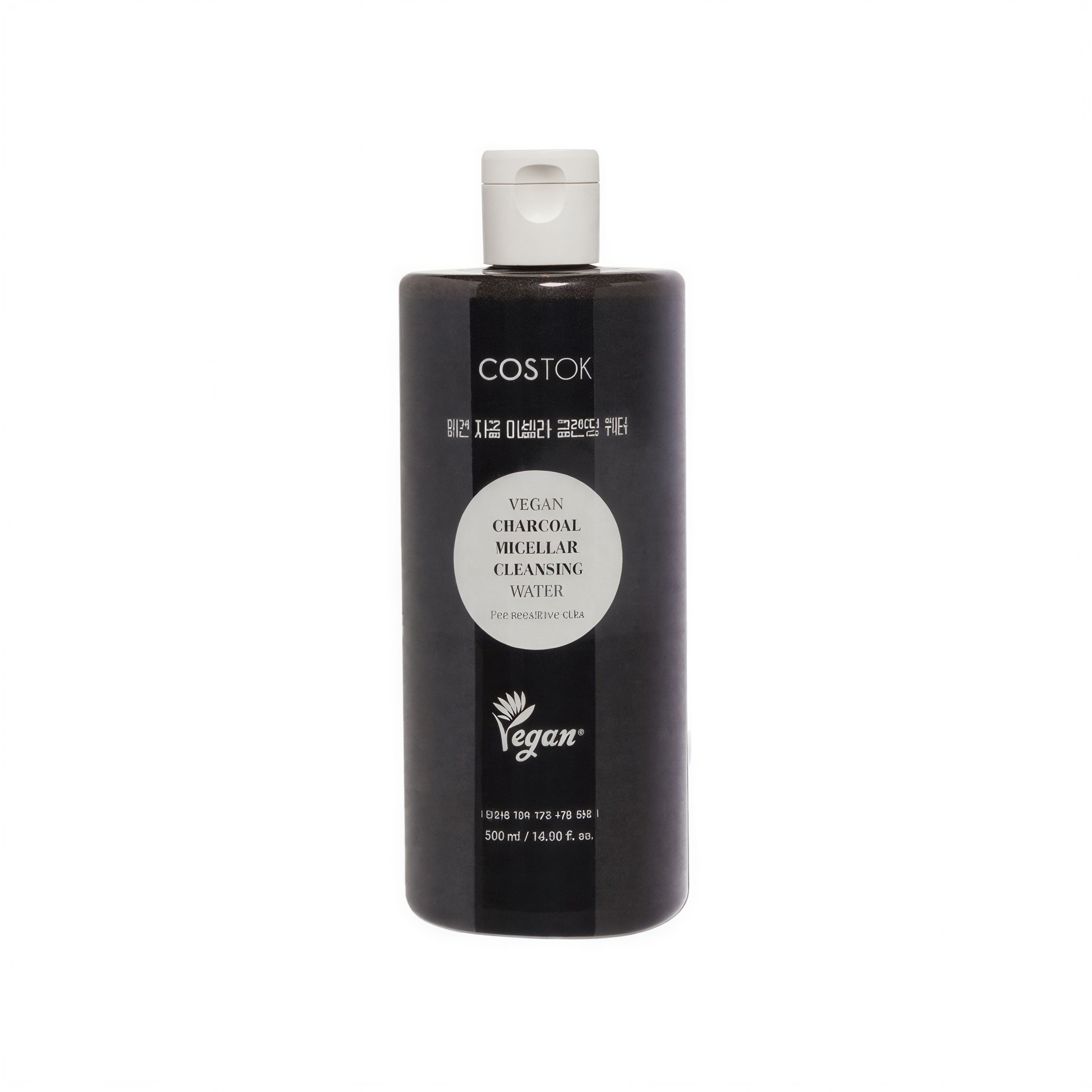 COSTOK Vegan Charcoal Micellar Cleansing Water