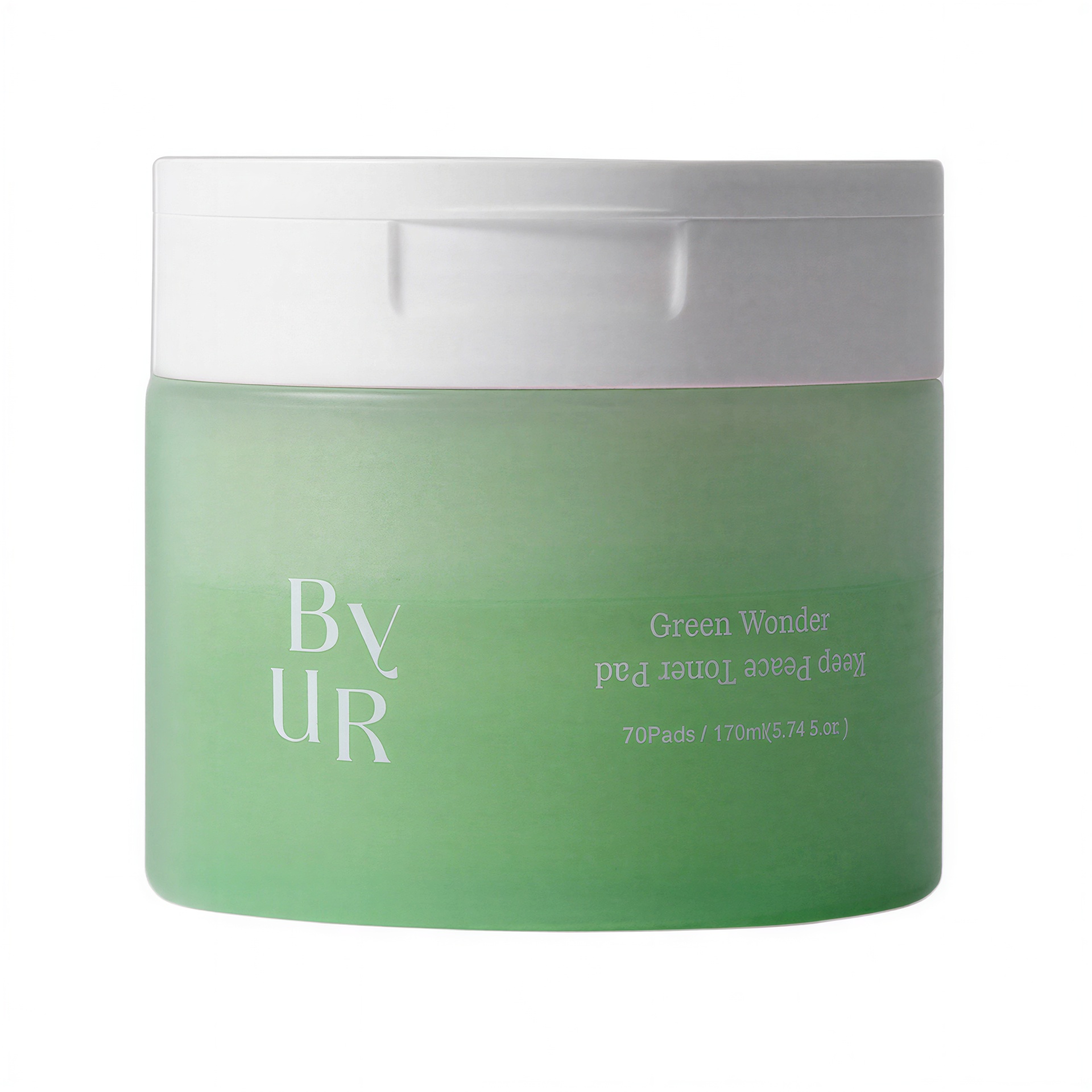 Byur Green Wonder Keep Peace Toner Pad