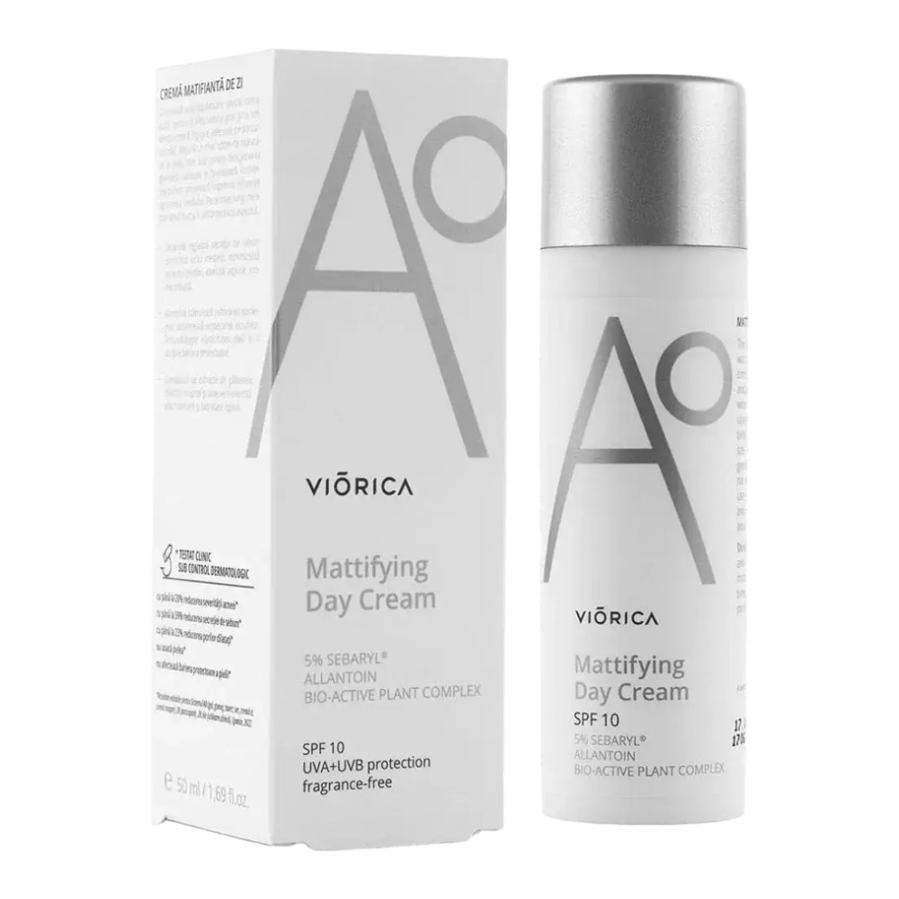 Viorica A0 Mattifying Day Cream SPF 10