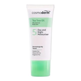 Cosmoderm مرطّب زيت شجرة الشاي للنهار والليل
