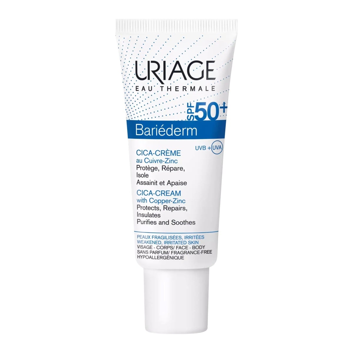 Uriage Bariéderm Cica-Cream With Copper-Zinc SPF 50+