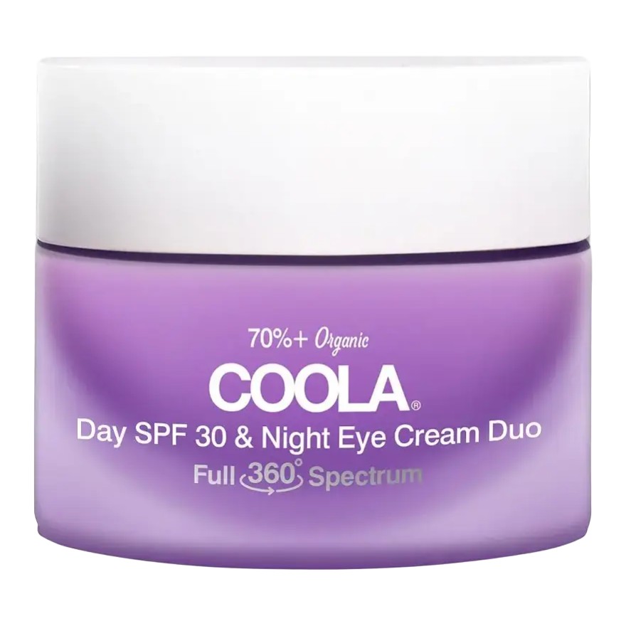 COOLA Full Spectrum 360 Day SPF 30 & Night Organic Eye Cream Duo