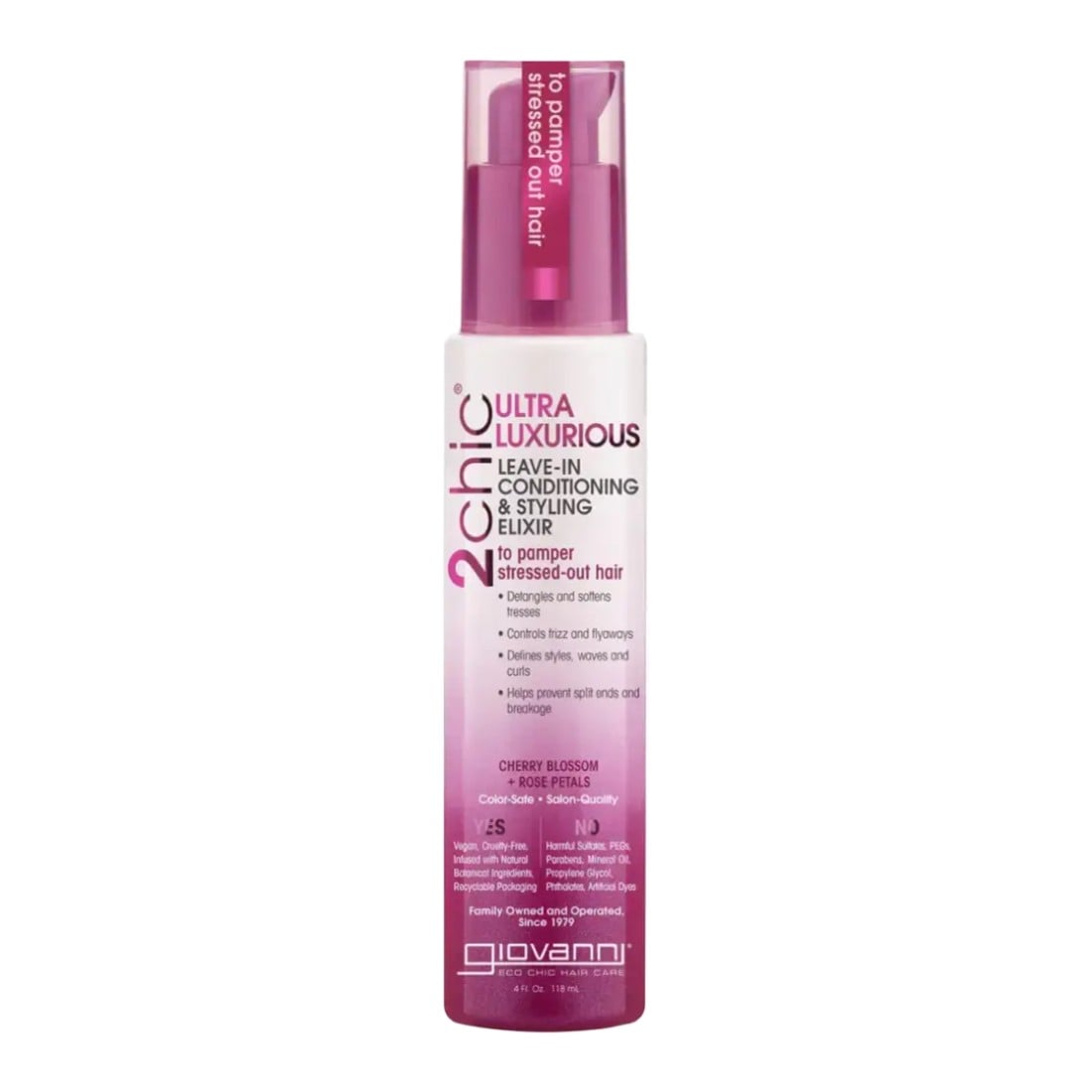 Giovanni 2Chic Ultra Luxurious Leave-In Conditioning & Styling Elixir