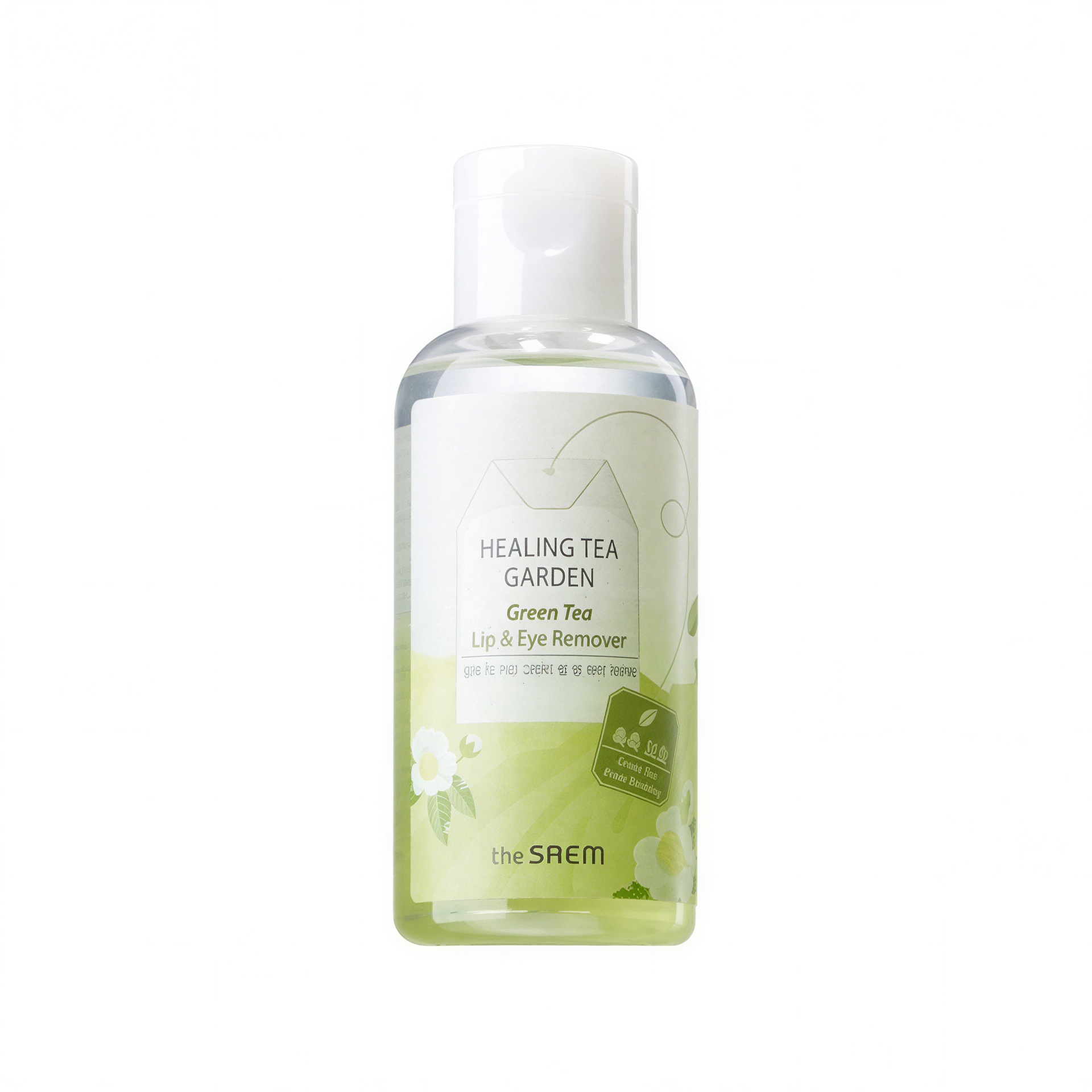 The Saem Healing Tea Garden Green Tea Lip & Eye Makeup Remover