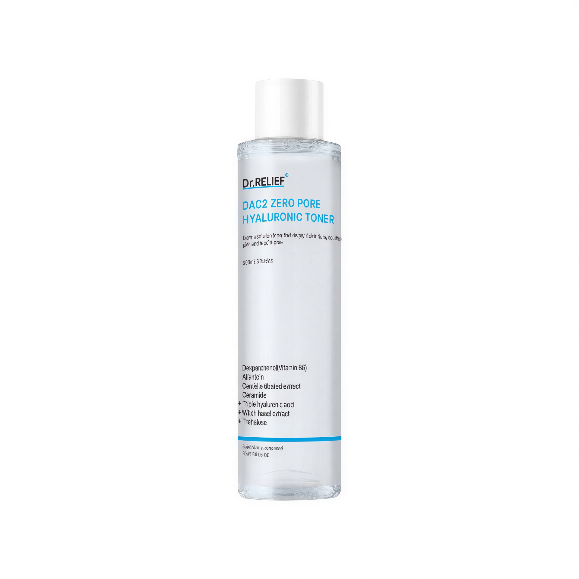 Dr.Relief DAC2 Zero Pore Hyaluronic Acid Toner