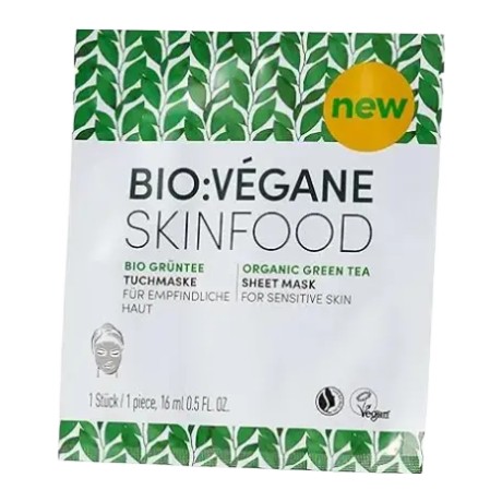 Bio:Vegane Organic Green Tea Sheet Mask