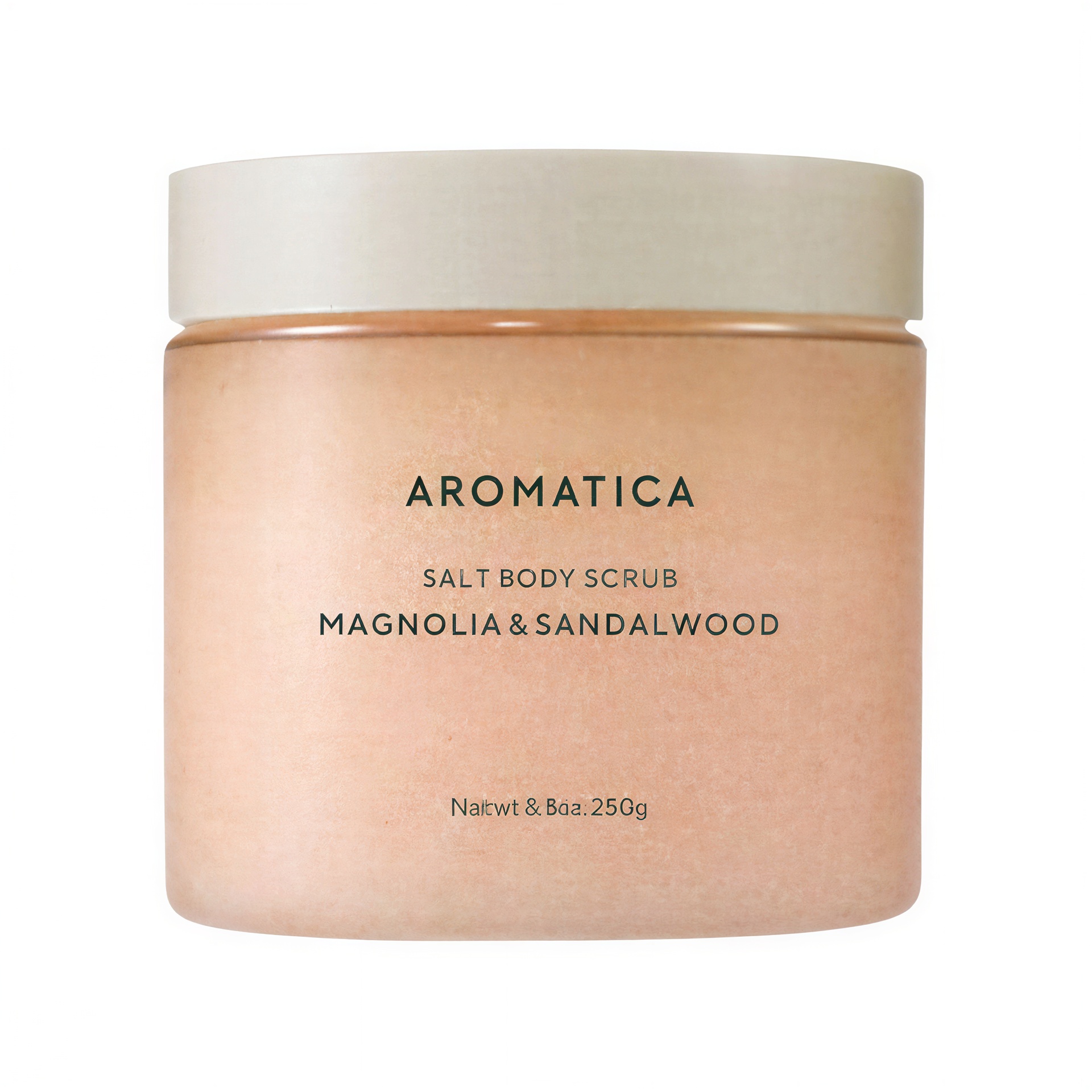 Aromatica Salt Body Scrub Magnolia & Sandalwood