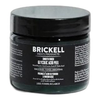 Brickell Men's Products Smooth Finish Glycolic Acid Peel