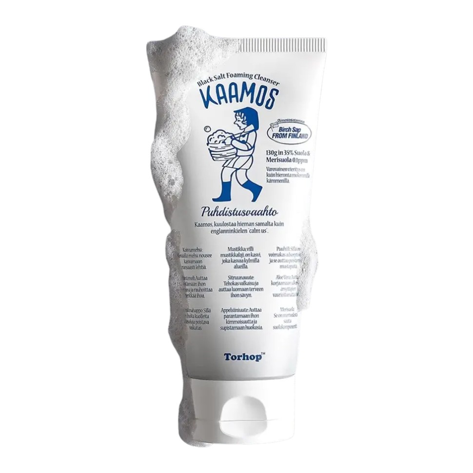 Torhop Kaamos Black Salt Foaming Cleanser