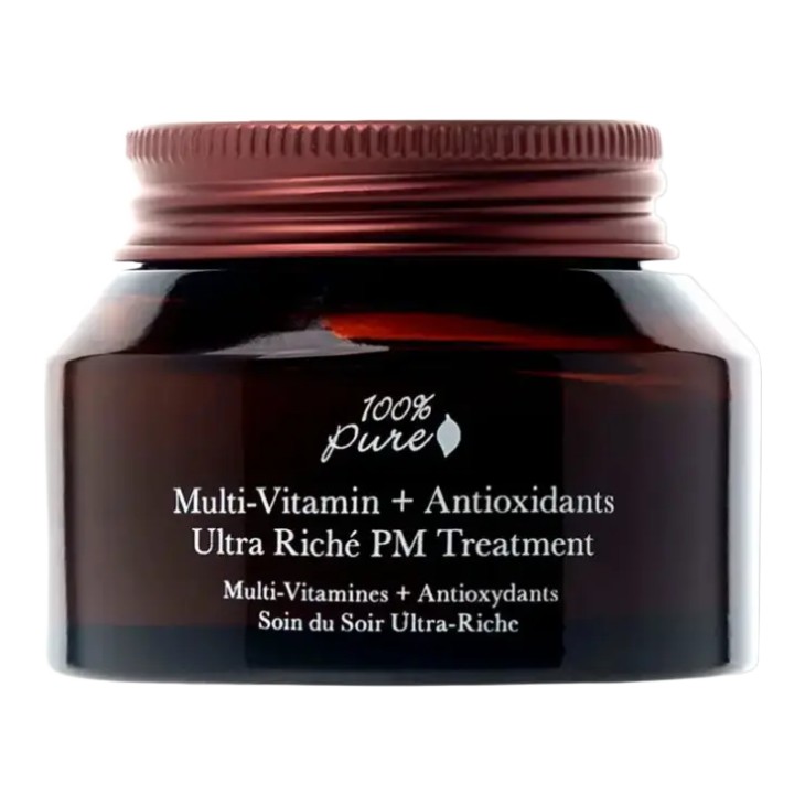100% Pure Multi-Vitamin + Antioxidants Ultra Riché PM Treatment
