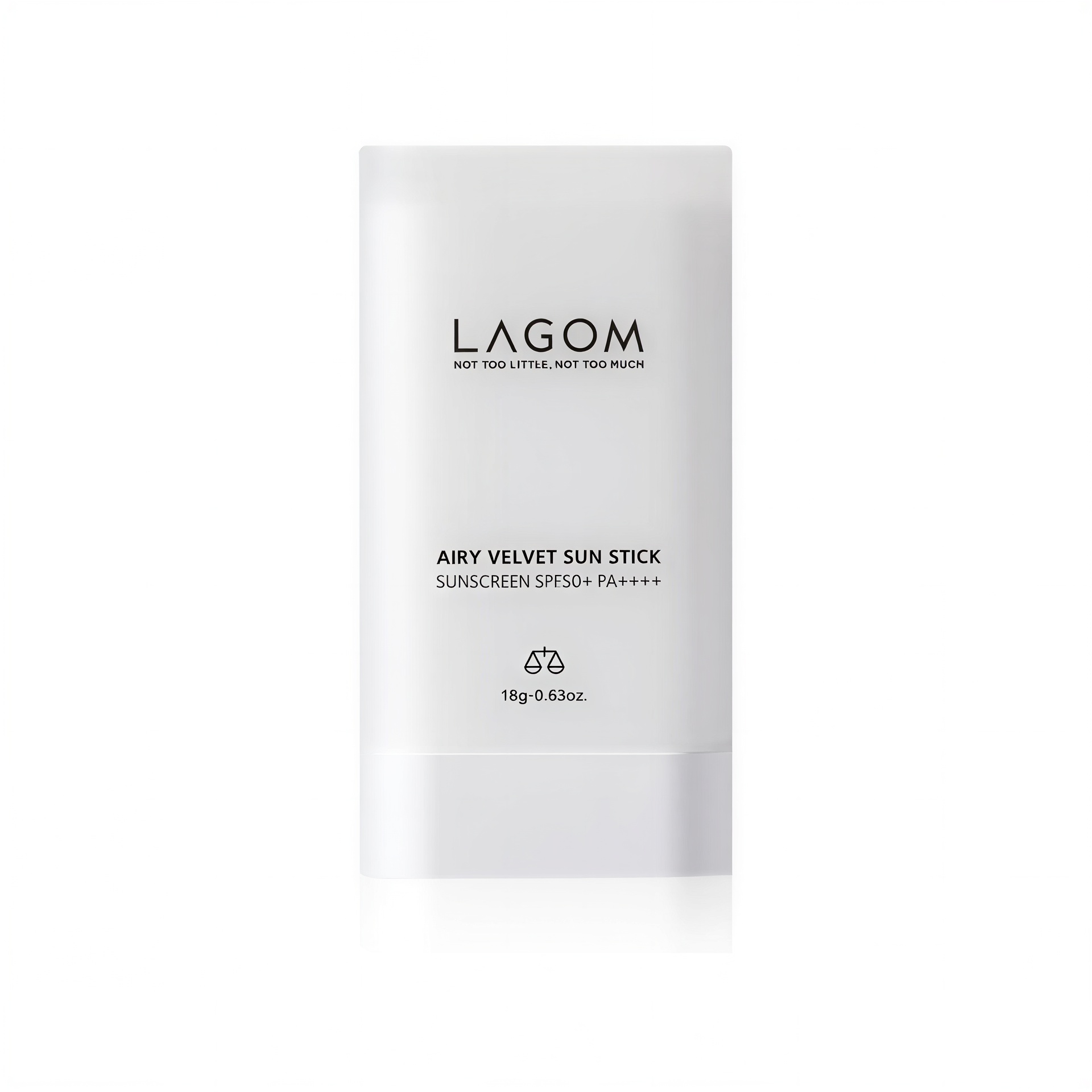 Lagom عصا واقية من الشمس Airy Velvet [SPF50+/PA++++]