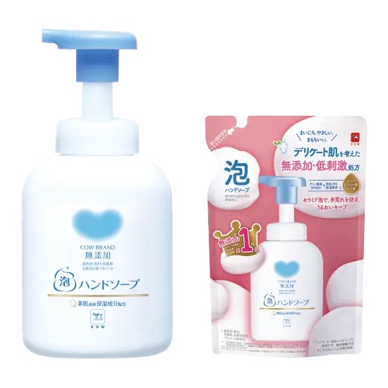 Cow Brand Mutenka Additive-Free Foam Hand Soap