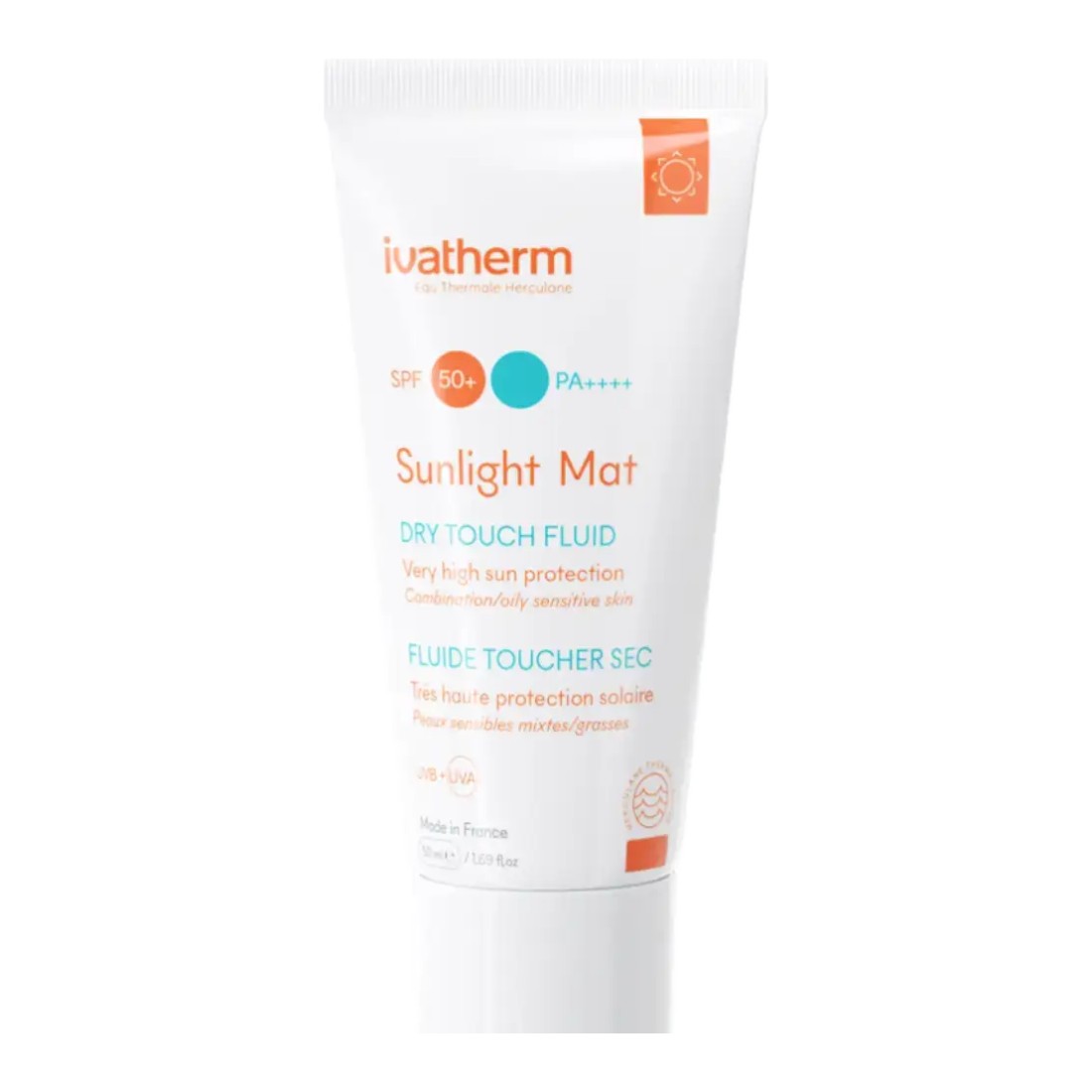 Ivatherm Sunlight Mat Dry Touch Fluid SPF 50+
