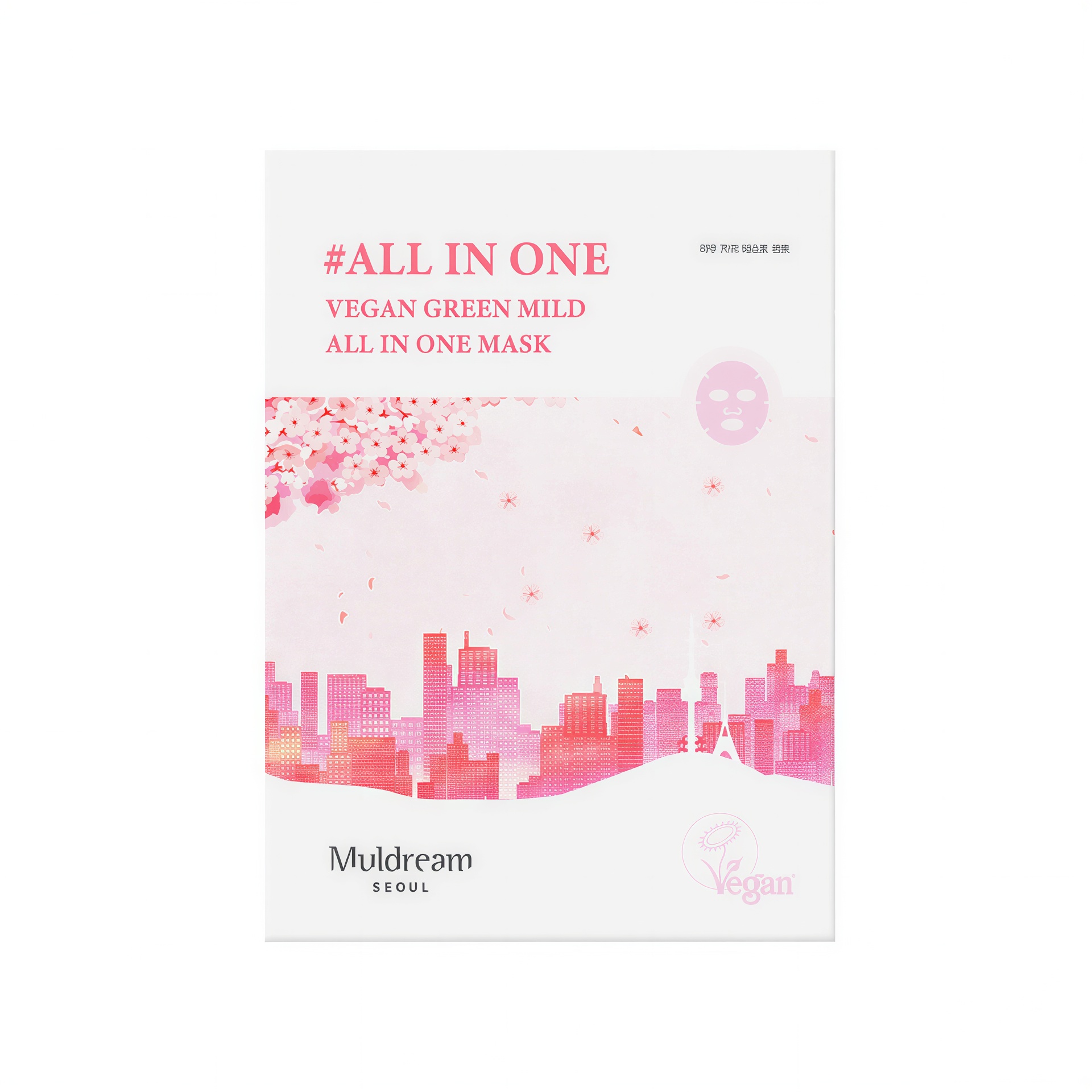 Muldream Vegan Green Mild All-in-One Mask