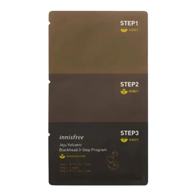 innisfree Volcanic Blackhead 3 Step Sheet