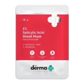 The Derma Co 1% Salicylic Acid Sheet Mask