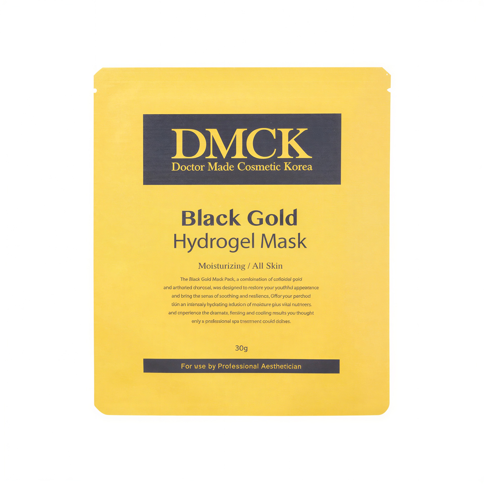 DMCK Black Gold Hydrogel Mask