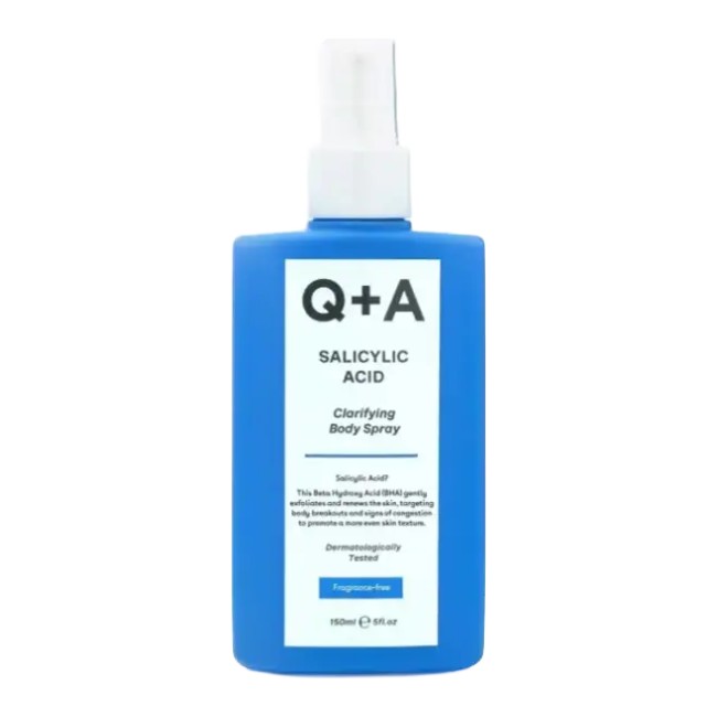 Q + A Salicylic Acid Clarifying Body Spray