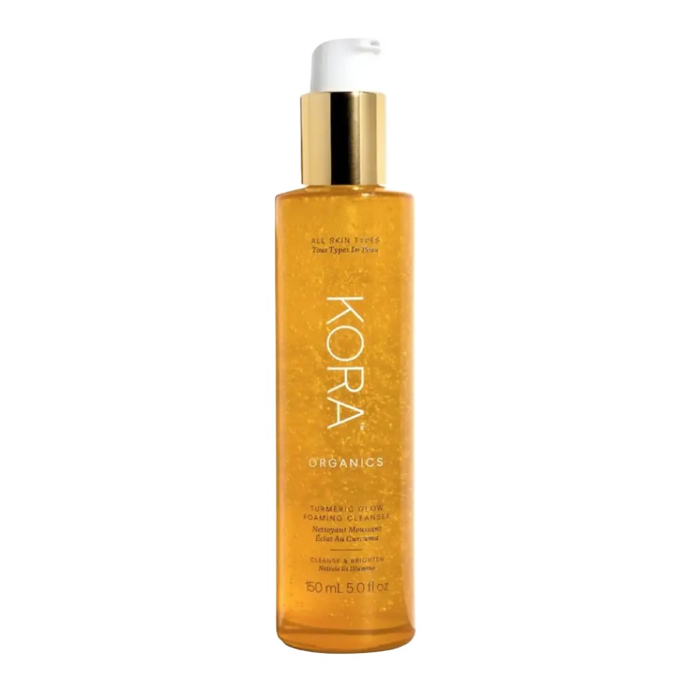 KORA Organics Turmeric Glow Foaming Cleanser