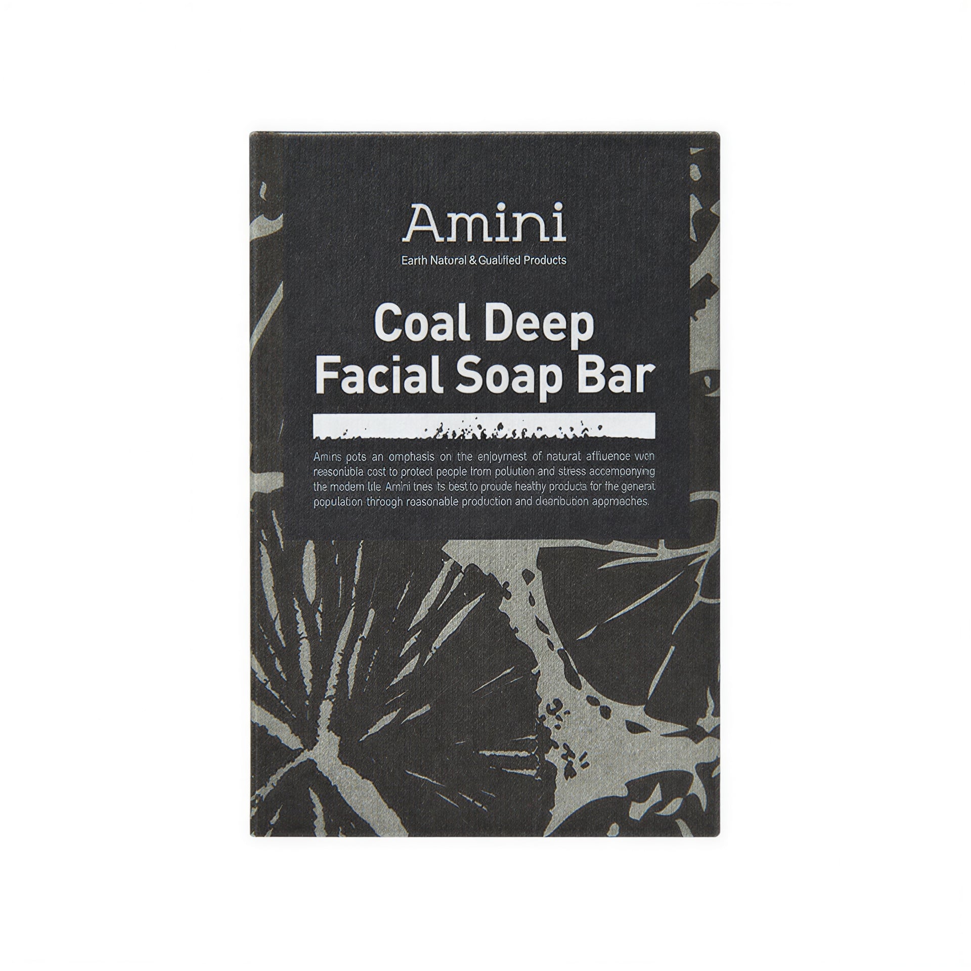 Amini Coal Deep Facial Soap Bar