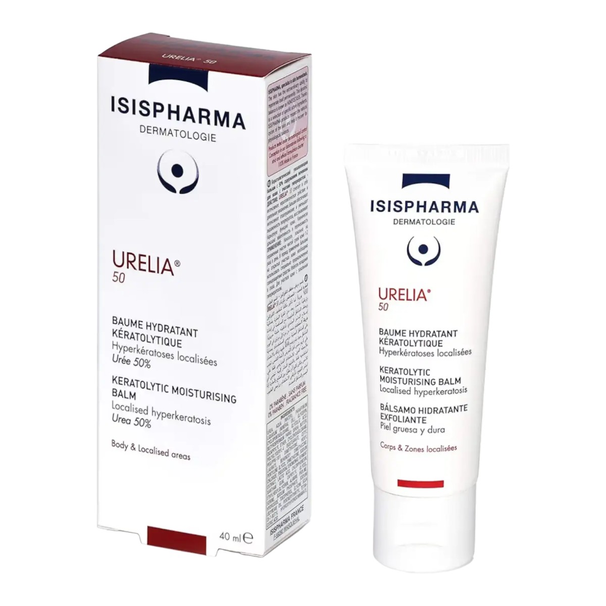 Isispharma Urelia 50 Baume Hydratant Kératolytique