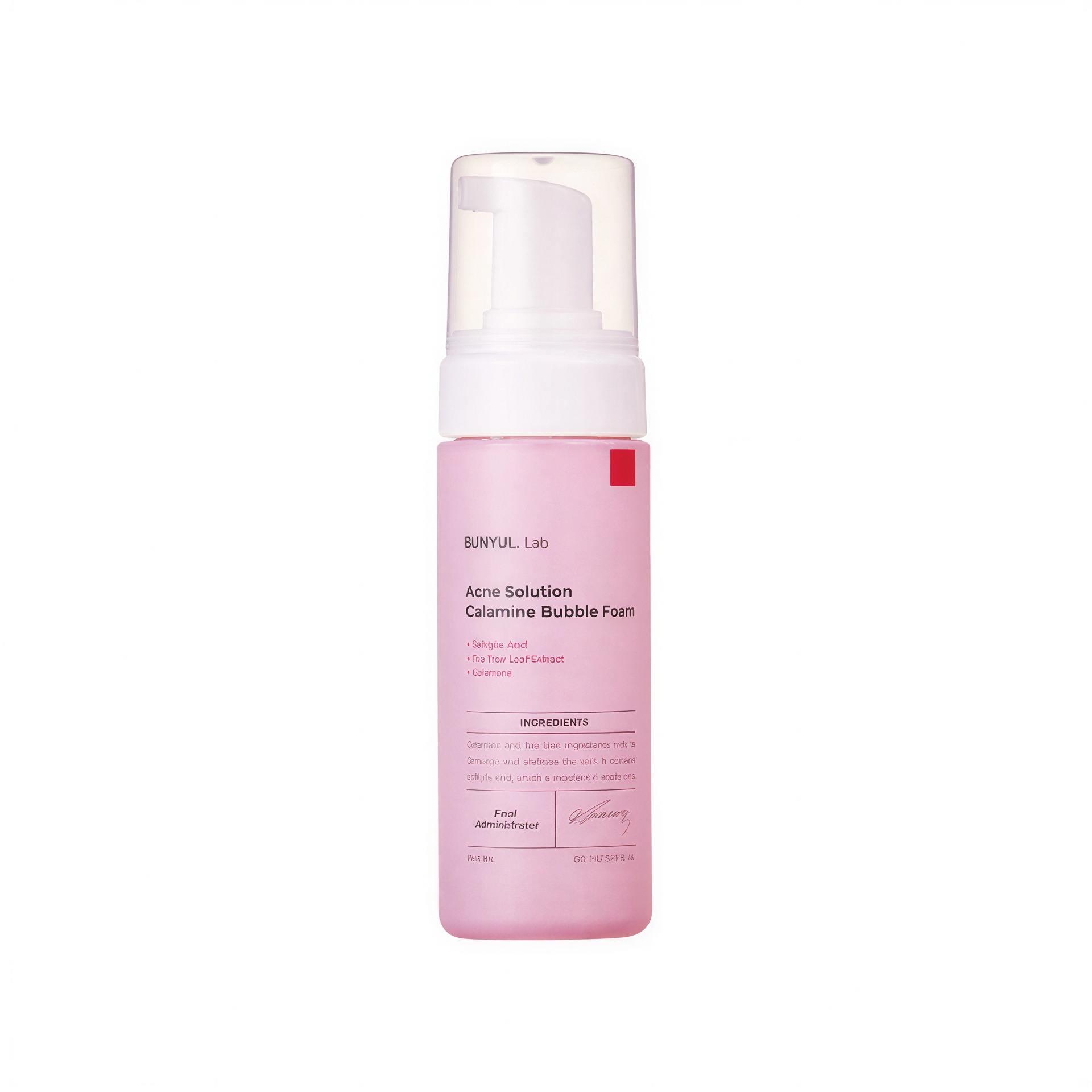 Eunyul Lab Acne Solution Calamine Bubble Foam