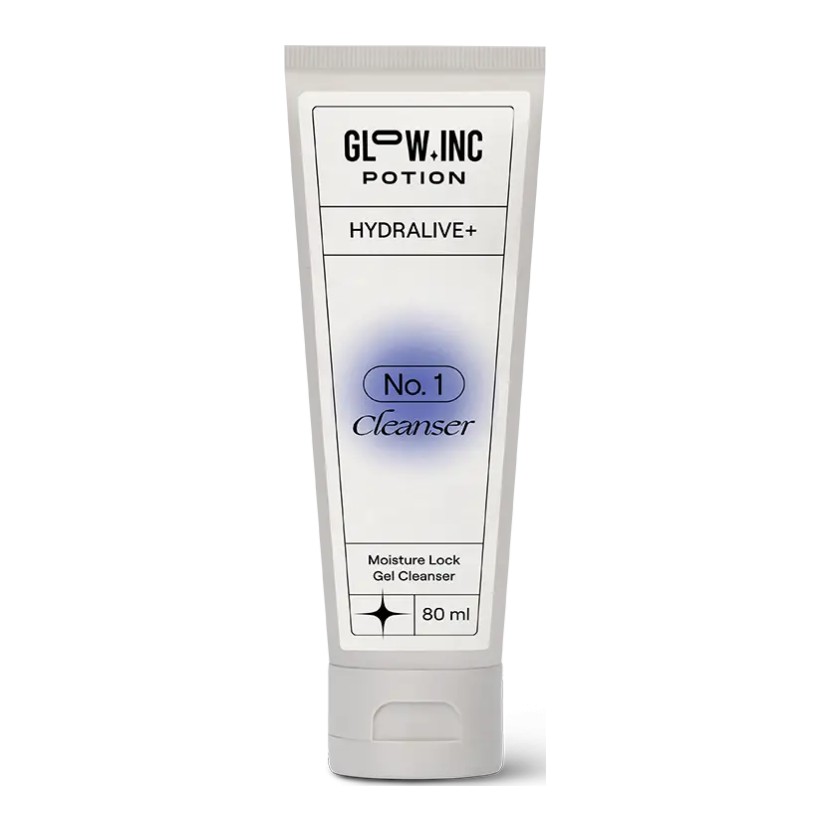 Glowinc Potion Hydralive+ Moisture Lock Gel Cleanser