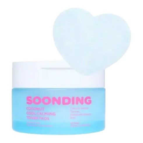 Soonding Coconut Cool Calming Toner Pads