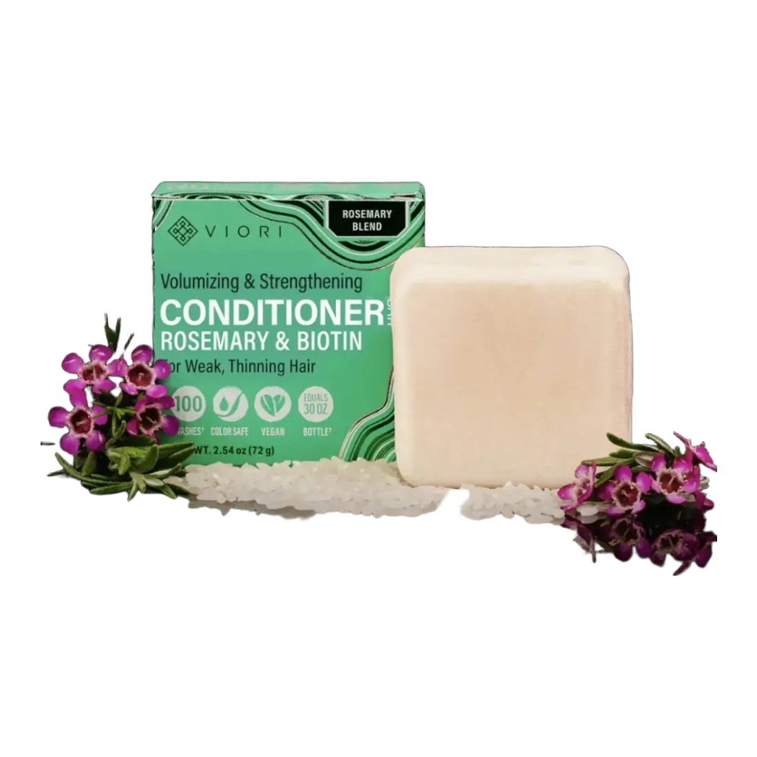Viori Rosemary & Biotin Volumizing & Strengthening Conditioner Bar