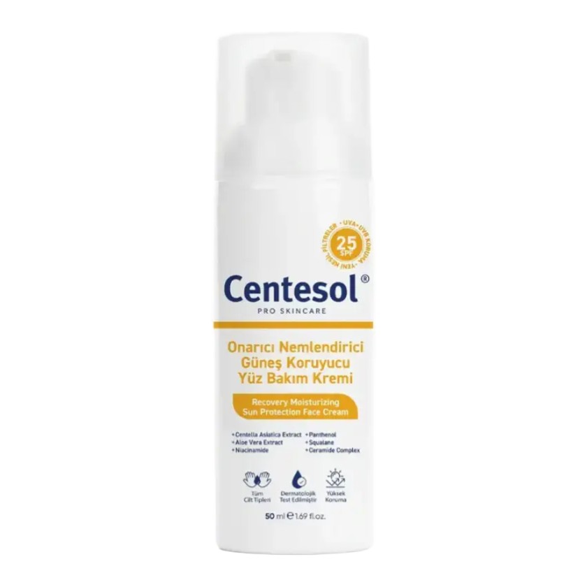 Gorkito Centesol Recovery Moisturizing Sun Protection Face Cream SPF 25