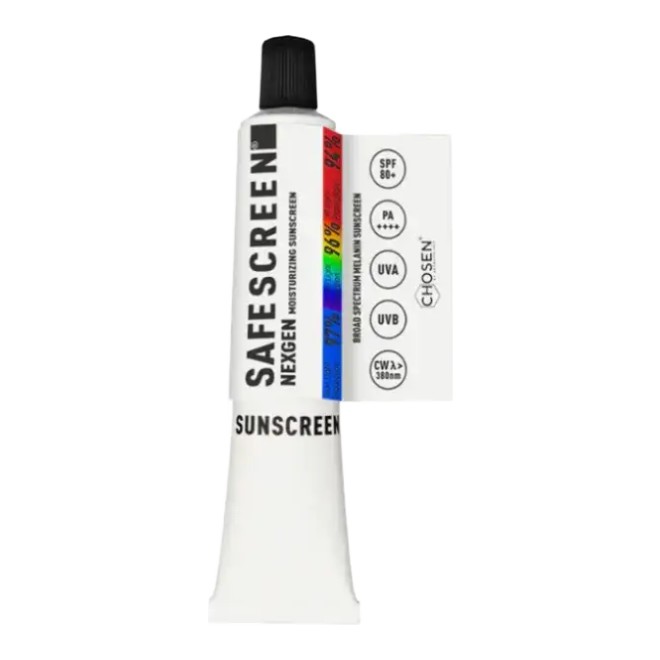 CHOSEN Safescreen Nexgen Moisturizing Sunscreen SPF 80+