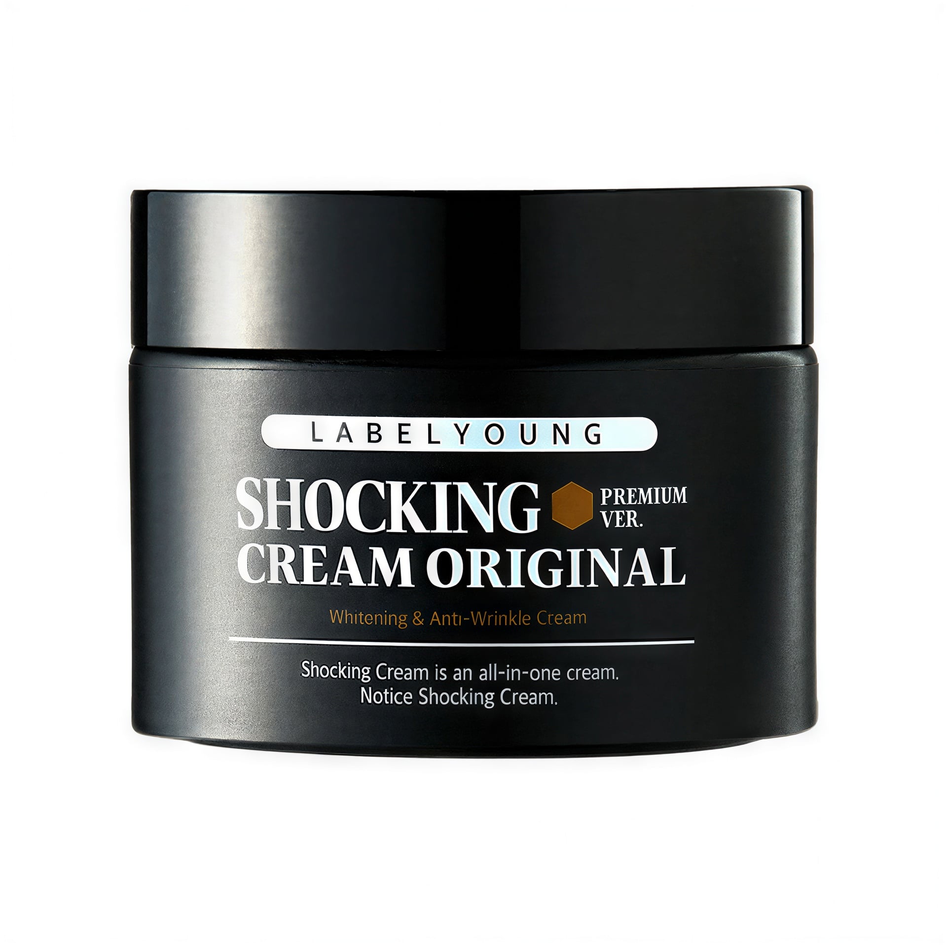 Label Young Shocking Cream Original Premium Version