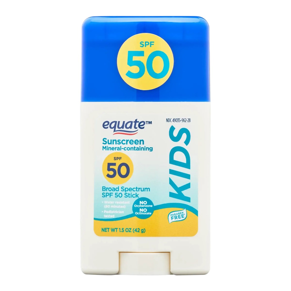 Equate Kids Broad Spectrum Sunscreen Stick SPF 50