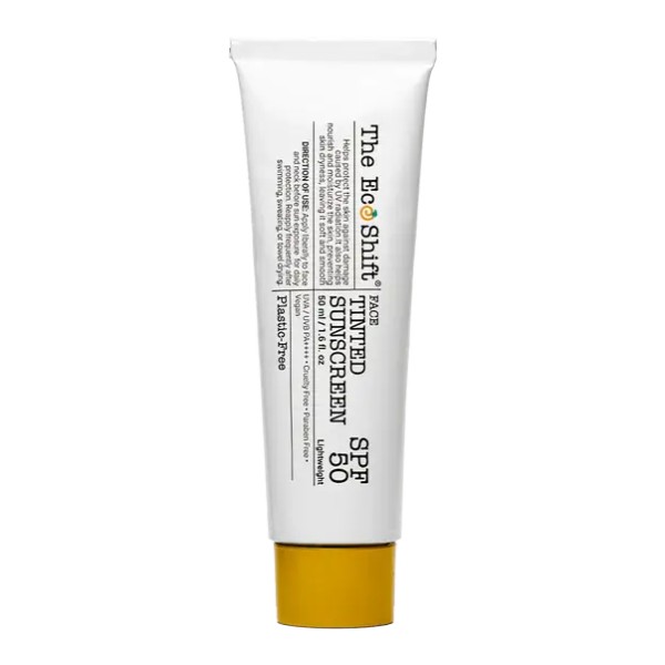 The Eco Shift Face Tinted Sunscreen SPF 50