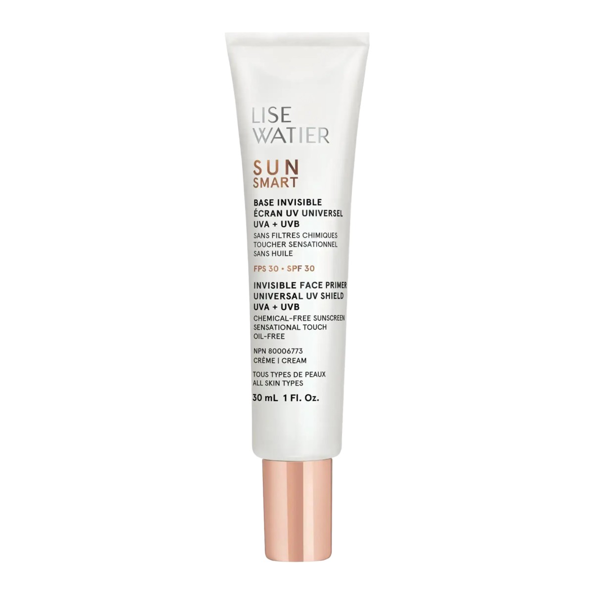 Watier Sun Smart Invisible Face Primer Universal UV Shield SPF 30
