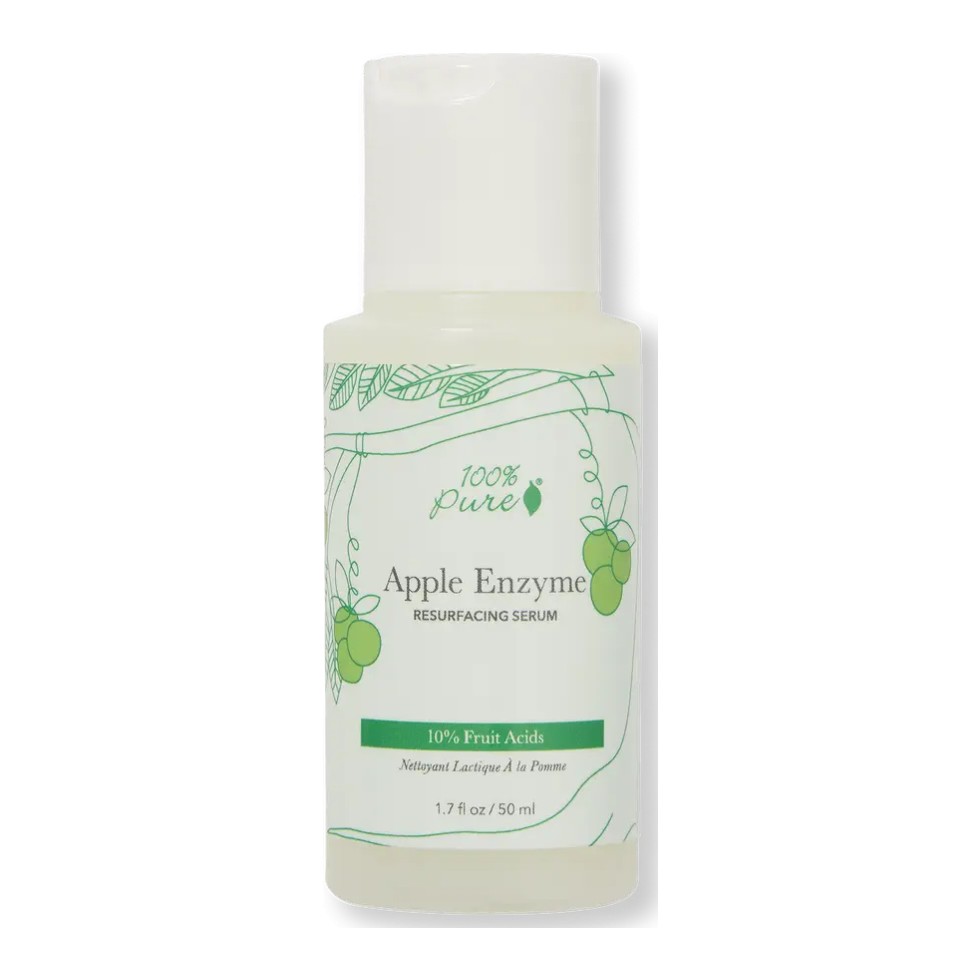 100% Pure 10% Fruit Acids Apple Enzyme Resurfacing Serum
