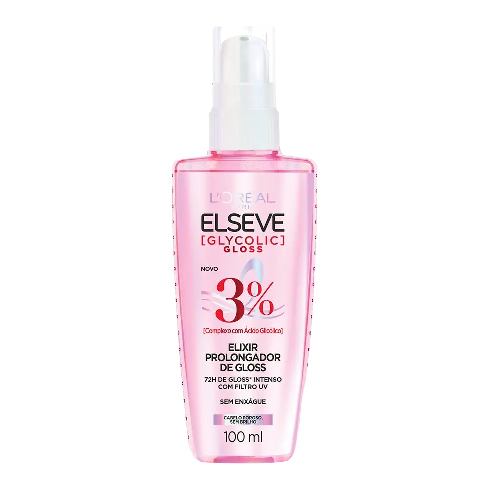 L'Oreal Elseve Glycolic Gloss Elixir Prolongador De Gloss