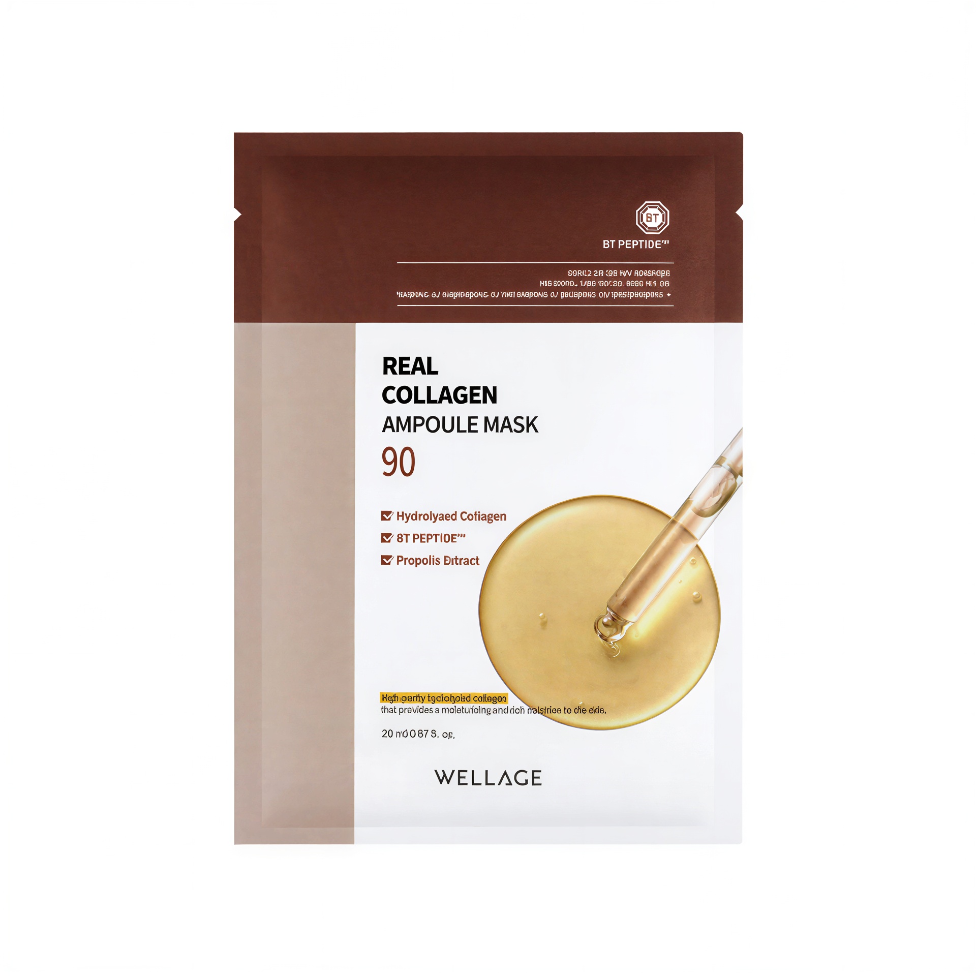 Wellage Real Collagen Ampoule Mask