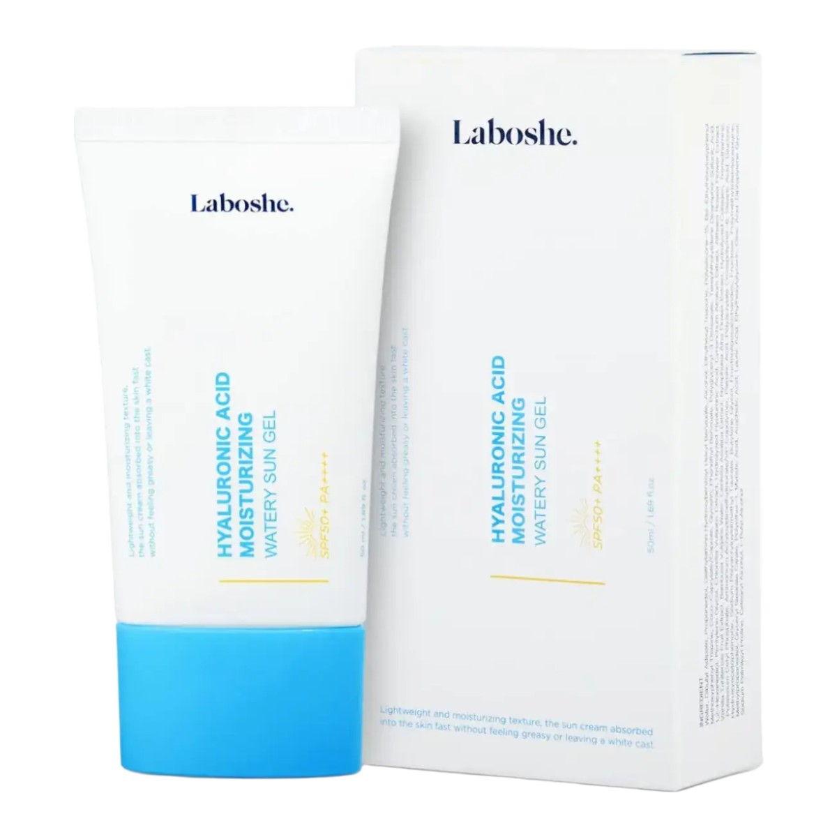 Laboshe. Hyaluronic Acid Moisturizing Watery Sun Gel SPF 50+ PA++++